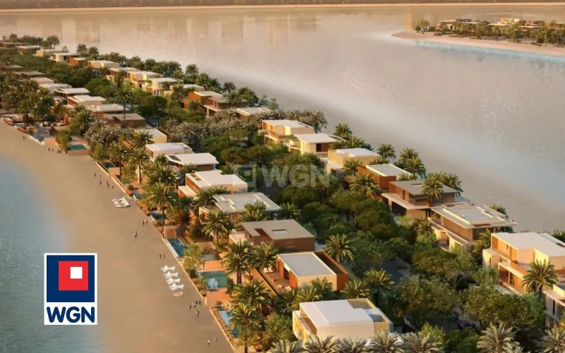 Dom na  sprzedaż Dubaj - Willa na wyspie Palm z prywatną plażą,, basenem, windą. Wysoka Prywatność, 20% wpłata